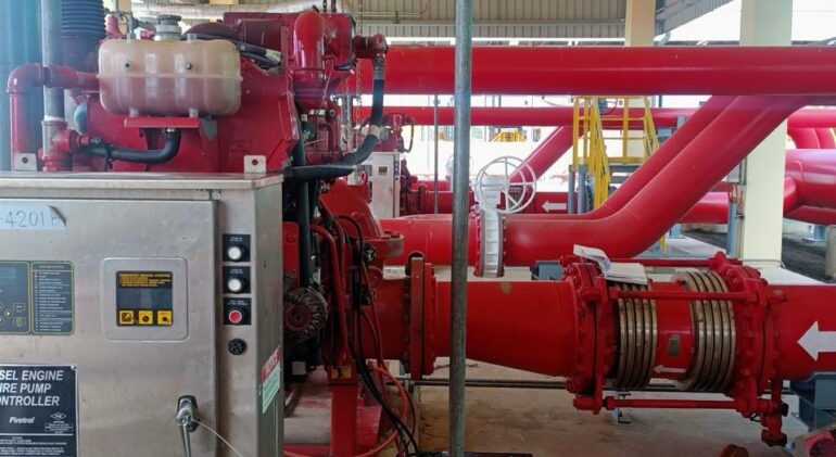 Clark Engine Repair at Laughf's Gas Terminals